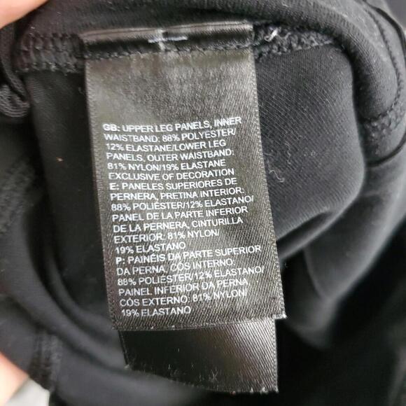 North Face Pants WOmens Small Leggings Flash Dry Mesh Cutouts Cropped Running - Picture 12 of 13